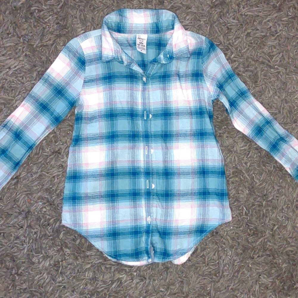 Plaid long sleeve